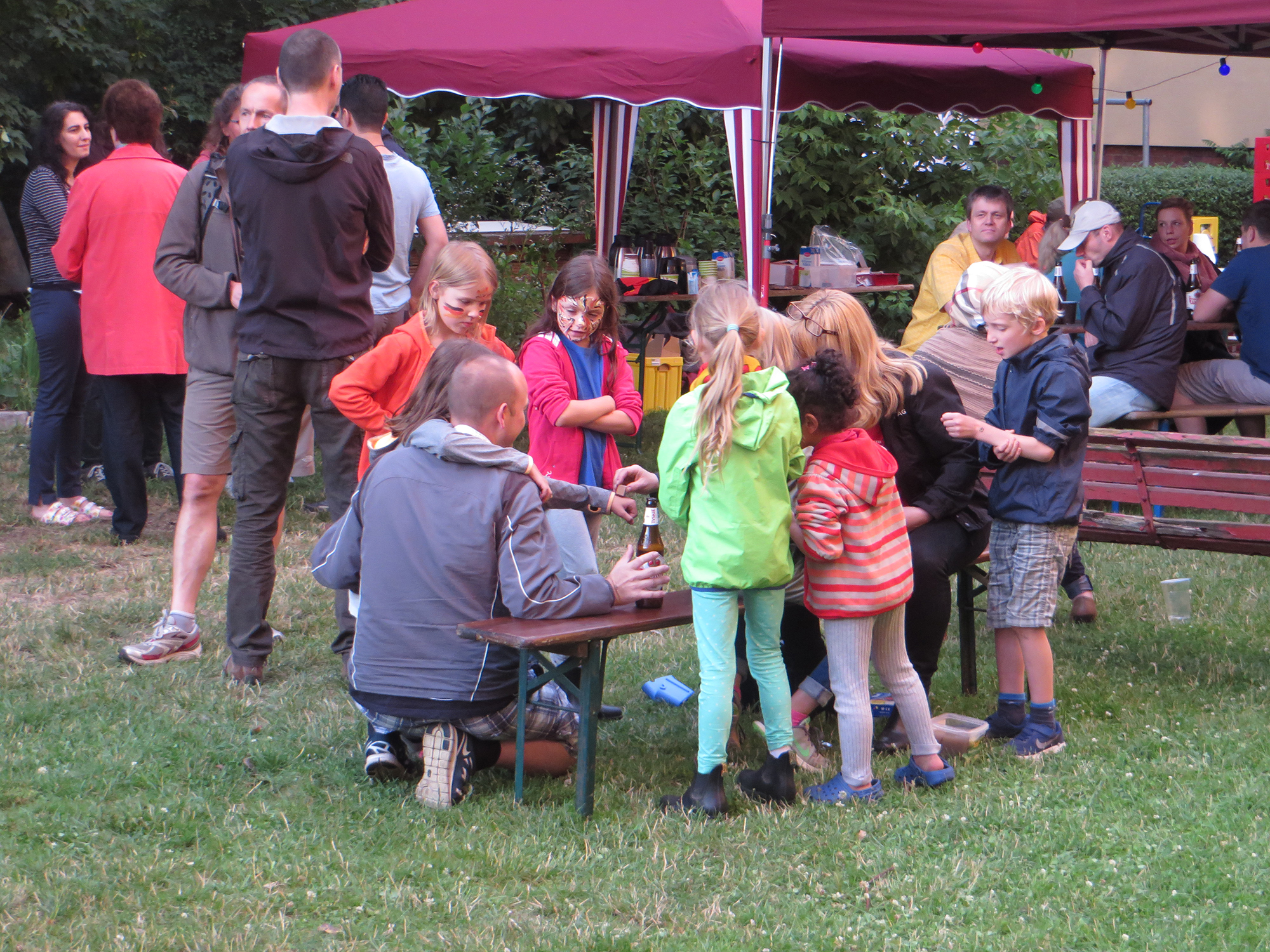 Sommerfest in der Bornitzstrae